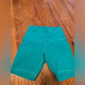 lululemon Biker Shorts in Blue, 6 inch inseam